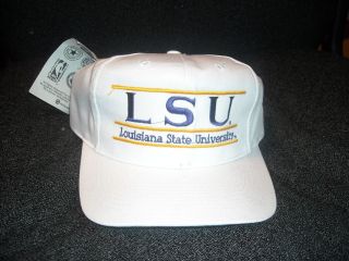 louisiana state university snapback hat nwt the game time left