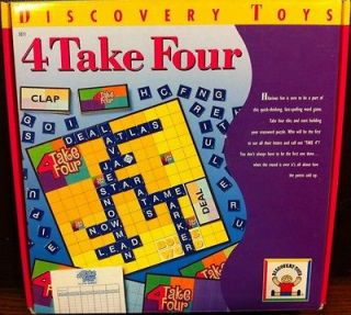 Discovery Toys Spelling Game 4 Take Four ELEMENTARY CLASSROOM 
