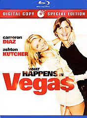 What Happens in Vegas Blu ray Disc, 2008, 2 Disc Set, Checkpoint 