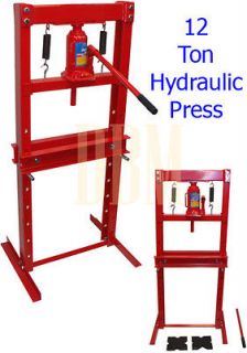 heavy duty 12 ton hydraulic metal shop press 