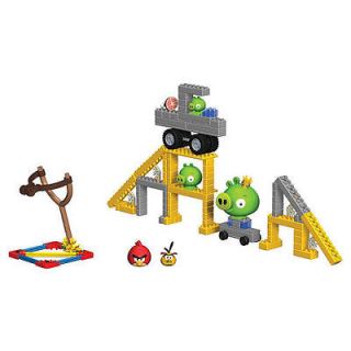 ANGRY BIRDS KNEX BUILDING SET/HAMMIN AROUND/BUILD AND DESTROY A 