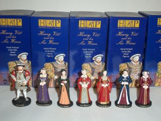BRITAINS 40248 KING HENRY VIII AND HIS SIX WIVES METAL TOY SOLDIER 