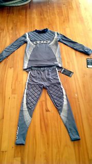 Newly listed TPS R10 REPONSE ARMOUR SR GOALIE TWO PC FIT SUIT PERFORM 