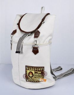 vintage canvas girls backpack handbag totes beige qq
