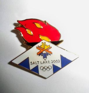 2002 SALT LAKE CITY WINTER OLYMPICS DIAMOND TORCH FLAME (SL3026A)