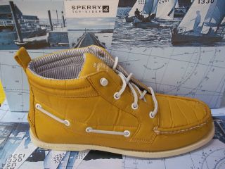 Mens Sperry Band Of Outsiders Yellow Nylon Chukka