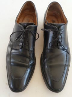 santoni gen leather men dress shoes size 9 5 us 10 5