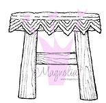 magnolia wood pallet stool rubber stamp pet animal time left