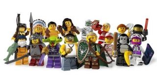 LEGO 8803 Mini figures Series 3 FULL SET 16 different characters