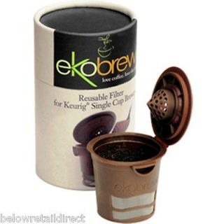   REUSABLE K CUP COFFEE MAKER FILTER FOR KEURIG BREWERNO TRASH