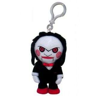 Newly listed Creepy Cuddlers SAW movie Billy Puppet Clip On Plush Doll 