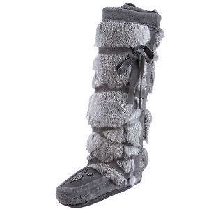 manitobah mukluks tall wrap suede mukluk with crepe sole