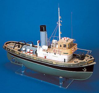 mantua anteo tug boat rc ready wood ship kit model