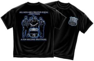 law enforcement police brotherhood tshirt all sizes