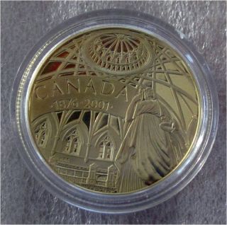 canada 100 dollars gold coin the library proof 2001 from