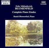 Blumenfeld Complete Piano Etudes CD, Nov 1994, Marco Polo