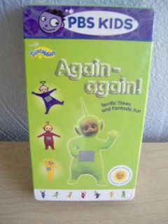 Brand New   Unopened   PBS Kids   Teletubbies   Again again VHS tape
