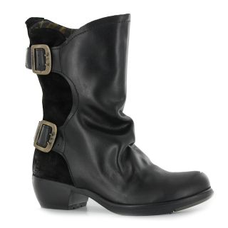 fly london mango black leather womens boots