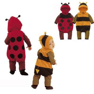 Baby Fancy Dress Romper LADYBIRD BEE Cosplay Costume 0 24m Cartoon so 