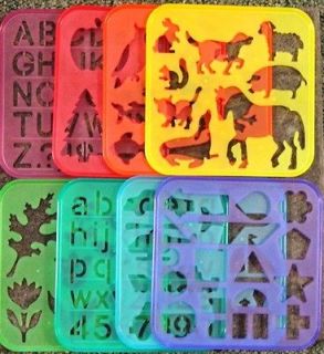 TUPPERTOYS STENCIL TUPPERWARE ADD/REPLACEMENT~You choose from 8 *ADDL 