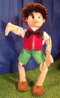 SUNNY PUPPETS ~ PINOCCHIO MARIONETTE # WB1908 ~22 tall ~Easy to Work 