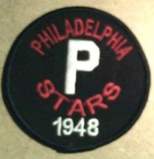 Philadelphia Stars 1948 Negro League Patch. 3 diam. FREE SHPG. MANY 
