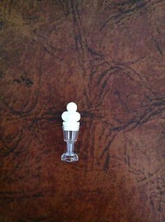 lego white ice cream with clear cup new 