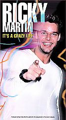 Ricky Martin Its a Crazy Life (VHS, 20