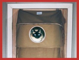 kittywalk cozy climber taupe indoor cat enclosure 64 of vertical space 