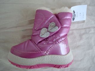 lelli kelly snow boots for infant girls in pink size 5