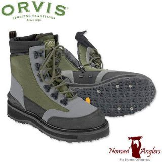 orvis side zip brogue wading boots size 15 time left