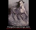 Abstract Painting Oil on Canvas Horses Painting Abstract Art
