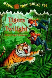 Tigers at Twilight No. 19 by Mary Pope Osborne 1999, Paperback