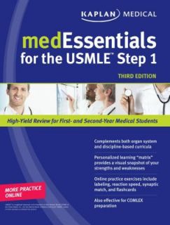 MedEssentials for the USMLE Step 1 by Michael S. Manley, Leslie D 