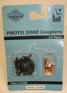 life like proto 2000 couplers 10 pair new in pkg