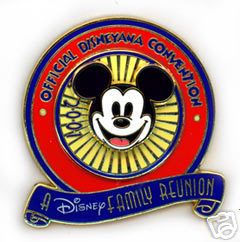 wdcc mickey 2001 family reunion spinner le disney pin expedited