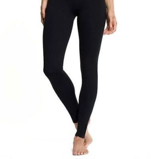 New Black Cotton YOGA PANTS 2XL 18/20 Lounge Workout Leggings Fitness 