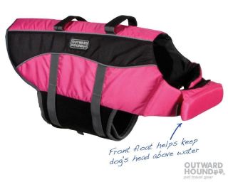 Kyjen Outward Hound New 2012 Model Pet Saver Dog Life Jacket All sizes