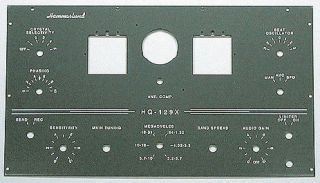 hammarlund hq 129x front panel reproduction  50