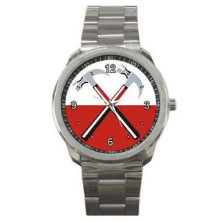 hot sport metal watch pink floyd marching hammer from indonesia