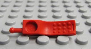 NEW Lego City Minifig RED CELL PHONE   Boy Girl Friends Telephone 