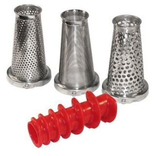new roma tomato strainer 4 piece accessory kit one day