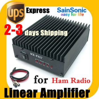SainSonic linear amplifier for HF Ham Radio MX P817 50 Watts PA FT 