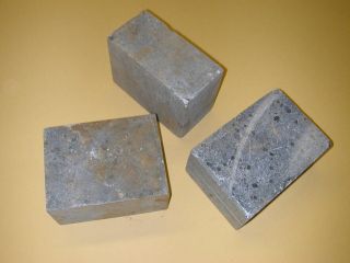 pieces / Alberene Soapstone Block for Carving / 4 1/2 X 3 1/2 