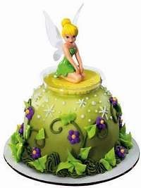 TINKERBELL PETER PAN cake Decoration Supplies TOPPER Kit Set Birthday 