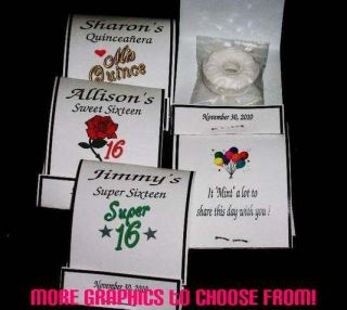   Super 16 Quinceanera 15 Mint Book Mintbook Covers Birthday Favors