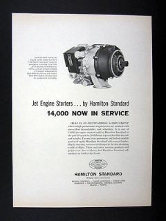 Hamilton Standard FAS 500 1 Fuel Air Jet Engine Starter 1959 Ad 