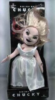 Childs Play   12 Plush Tffany Doll in Display box NEW * Bride Of 