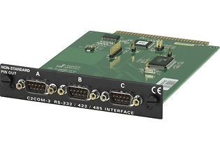 Crestron C2COM 3 Serial RS 232 Expansion Card PRO2 RACK2 AV2 Internet