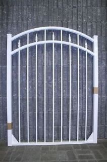 Ornamental Pool Fence Aluminum Gate BLK / WHT NEW